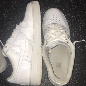 Air Force ones (all white)